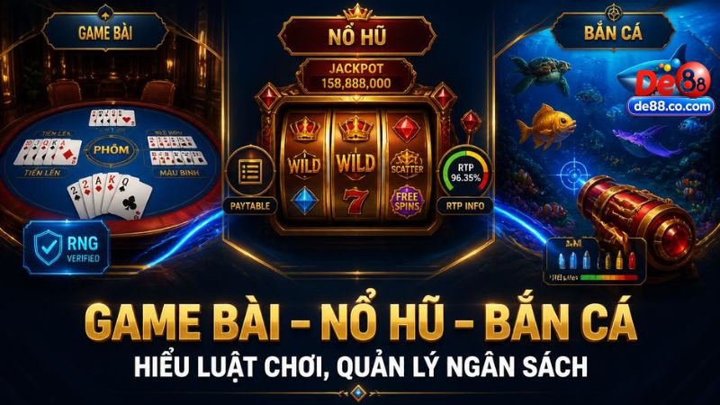 Trang chủ Danh mục game bài trực tuyến DE88