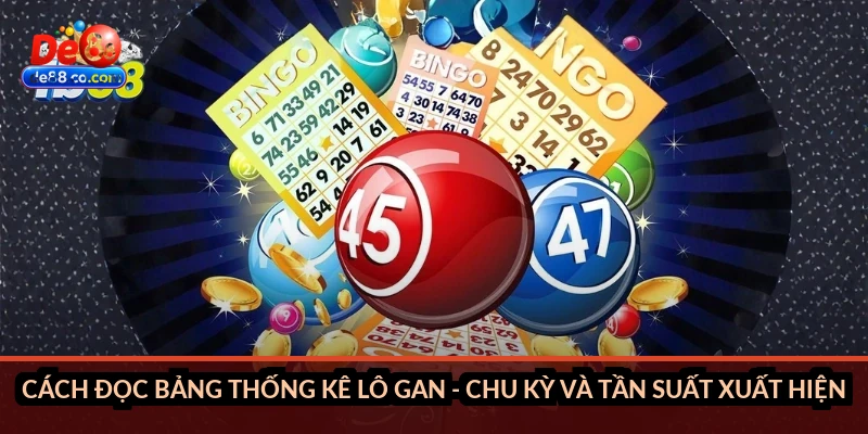 Cách đọc bảng thống kê lô gan - chu kỳ và tần suất xuất hiện