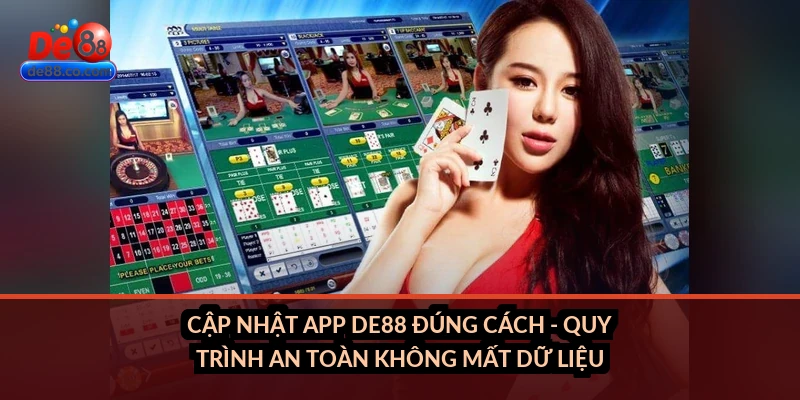 Cập nhật app DE88 đúng cách - quy trình an toàn không mất dữ liệu
