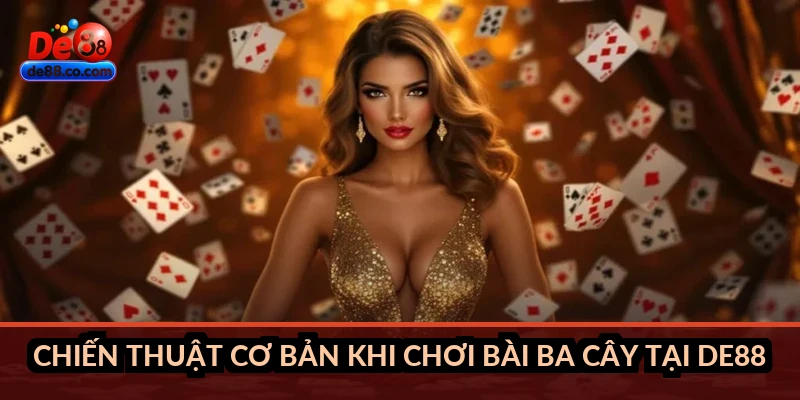 Chiến thuật cơ bản khi chơi bài ba cây tại DE88